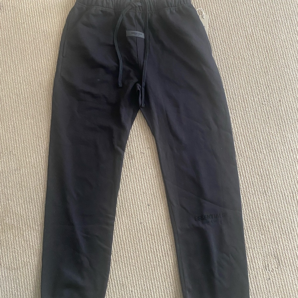 COPY - COPY - Fear of God Essentials Sweatpant Color Off Black Men Size XS, S, …